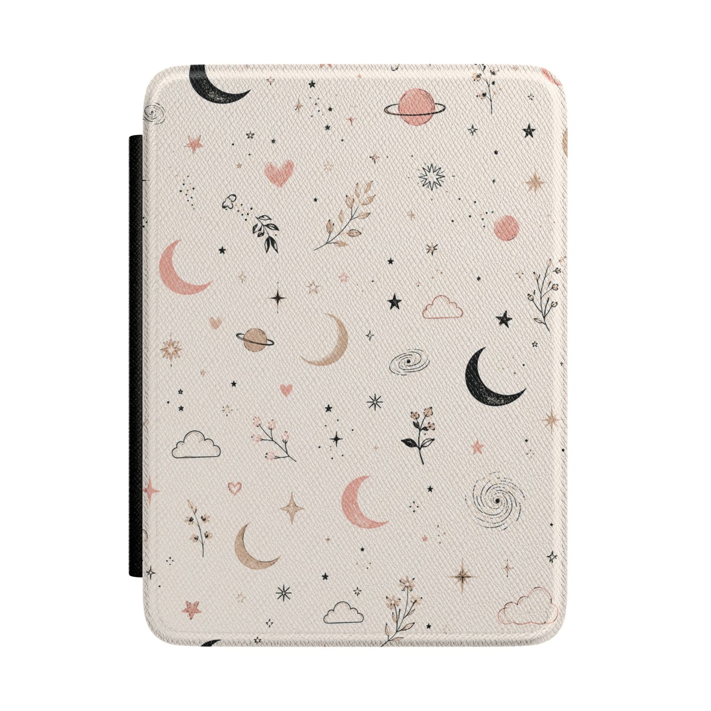 Kindle Case — Pastel Celestial Moons & Stars Protective Cover